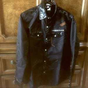 Rare Nylon Shirt, International Male, Large: WOWx2